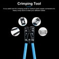thumbnail image 3 of Alumium Material Cable Terminal Crimping Tool 6.0-50m㎡ Wire Press Pliers Handheld Ergonomic Labor Saving Crimper, 3 of 7