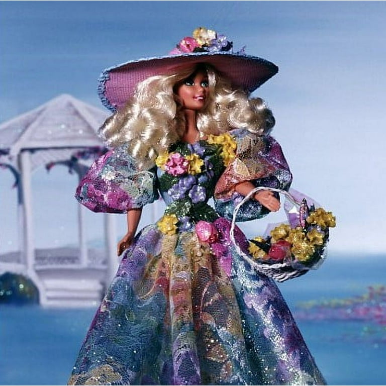 Spring Bouquet Barbie Doll Enchanted Seasons Collection 1994 Mattel 12989