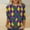 Shirts-163Purple, variant on Womens Mardi Gras Shirts Geometric Diamond Argyle Round Neck 3/4 Sleeve Casual Tops Harlequin Pattern Carnival Festival Tunic