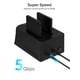 thumbnail image 2 of Docking USB C SABRENT EC-CH2B 2 Bahias 2.5/3.5/SSD Clonador, 2 of 7