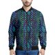 thumbnail image 3 of Chaqueta con estampado de dragón chino para hombre, abrigo con estampado 3D de animales, moda informal, chaquetas de gran tamaño con cremallera, tops de manga larga, 3 of 5