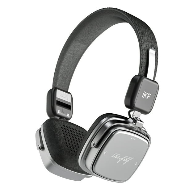 iKF-R2 Audifonos inalámbricos Diadema Retro Bluetooth 5.4 60 Horas Negro