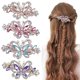 thumbnail image 1 of Crystal Hairpin Jewelry Accessories Excellent Butterfly Acorn Women Chic Retro, 1 of 5