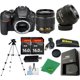 thumbnail image 1 of Cámara Réflex Digital NIKON D5500 DX - Versión Internacional + Lente AF-P de 18-55 Mm + Lente de 50 Mm 1,8 G + KIT de Inicio + Trípode + 2 Tarjetas SD de 16 Gb + Lector + Estuche, 1 of 1