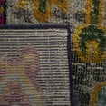 thumbnail image 5 of SAFAVIEH Monaco Foliage Oriental Area Rug, Grey/Fuchsia, 8' x 10', 5 of 9