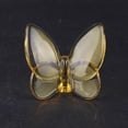thumbnail image 2 of Crystal Butterfly Figurine Collection Pretty Glass Ornament Cute Statue for Home Decor Table Animal Collectible Gift, 2 of 9