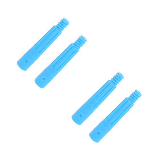 4 pcs Threaded Tip Broom Extension Pole Adapter Tip Replacement Pole Handle Replacement Extension Pole Adapter Tip American Type