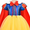 thumbnail image 4 of Disfraz de princesa Avady para niñas con capa y accesorios, 4 of 6