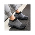 thumbnail image 3 of Audeban Women Air Cushion Slip On Safety Work Shoes Lightweight Sock Sneakers Comfortable Slip Resistant, 3 of 7