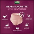 thumbnail image 4 of Depend Silhouette Incontinence Underwear for Women, Maximum Absorbency, XL, Pink, 18ct, 4 of 9