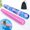 D-Pink Combination, variant on Inflatable Swimming Pool Noodle, 2 Pack Soft Fabric Quick Drying Covered Large Pool Floats Noodles, Premium Buoyancy Swim PoolFloats with Portable Storage Bag for Pool