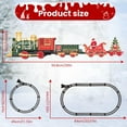 thumbnail image 7 of Hanging Christmas Train Set - Christmas Train Toy with Light & Sound for Boys Girls, Train Toy Set Around Under The Christmas Tree, Best Christmas Decoration Indoor for Families, 7 of 7