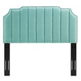 thumbnail image 5 of Modway Rosalind Performance Velvet King/California King Headboard in Mint, 5 of 10