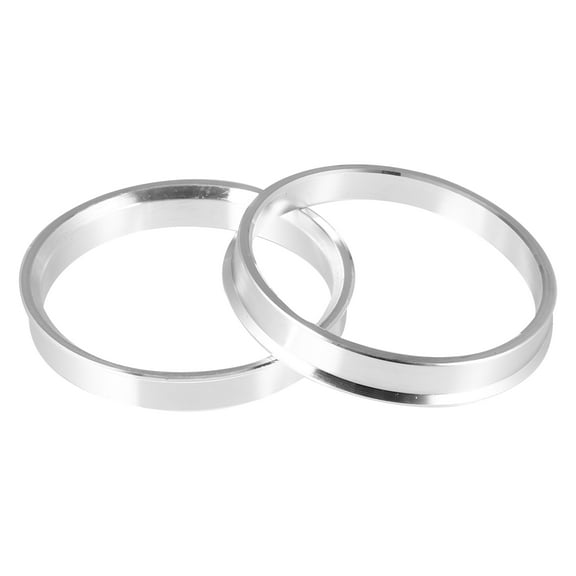 OD 66.1mm to ID 60.1mm Aluminium Alloy Car Hub Centric Rings Wheel Bore Center Spacer 2pcs
