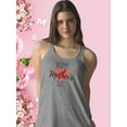 thumbnail image 2 of Mothers Day Big Heart Racerback Tank Women -Image by Shutterstock, Female XX-Large, 2 of 4