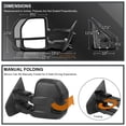 thumbnail image 4 of Spec-D Tuning [2015 Look] Power Heated Towing Mirrors w/ Smoke LED Signal Compatible with 2007-2014 Ford F150 Pickup Left + Right, 4 of 7