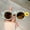 color_Base#2191, variant on Adorable Small-Frame Round Sunflower Children's Sunglasses, UV Protection Kids Summer Eyewear, Trendy Baby Beach Accessories, Casual Stylish Shades for Outdoor Activities, 1 Pair