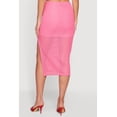 thumbnail image 4 of Women's Side Slit Crochet Overlay Midi Skirt, 4 of 4