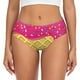 thumbnail image 1 of Balery Red Ice Cream Ropa Interior de Algodón para Mujer con Dibujo – Braguitas Cómodas y Elásticas, Estilo Clásico-4X-Large, 1 of 6