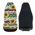 thumbnail image 6 of XYZCANDO Sunflower Pattern Front Seats Protector 2 Piece Full Protection Vehicle Seat Covers Car Interior car Front Seats, Breathable Waterproof SUV Van, 6 of 10