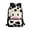 Cow Print, variant on KUIFORTI Tote Backpack Bookbag Laptop Backpacks Multipurpose Daypack for Boys Girls 17 Inch SchoolBag, Cute Cow White and Black