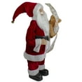 thumbnail image 5 of Northlight Standing Santa with Teddy Bear and List Christmas Figure - 24", 5 of 5