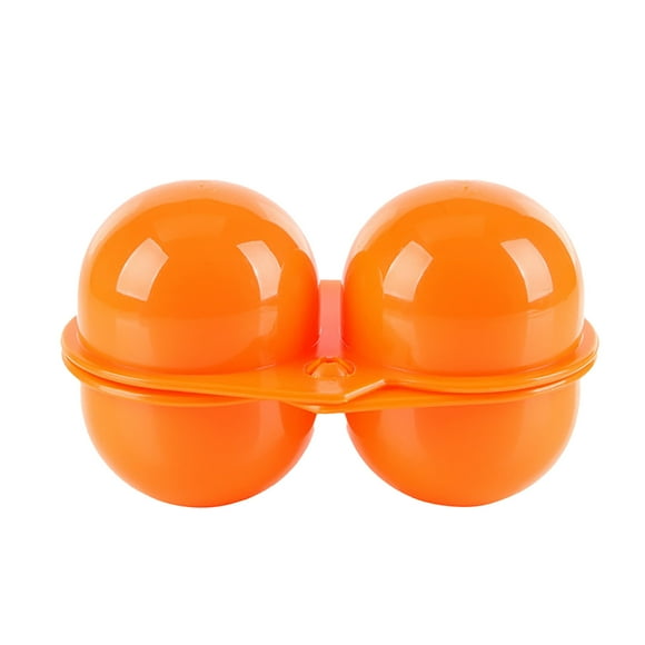 Portable Egg Storage Organizer for Kitchen and Outdoor Use – 2-Egg Capacity Clip Tray with Compact Grid Design for Boating Camping Picnic