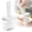 White, variant on Silicone Oil Brush with Bottle Heat Resistant Basting Brushes, Sauce Bottle Barbecue Brush for Cooking Baking Grilling BBQ Kitchen Gadgets (Blue)