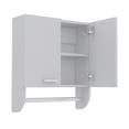 thumbnail image 2 of Gabinete Baño Blanco Madera C/2 Entrepaños Excelsior, 2 of 5