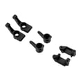 thumbnail image 4 of Bunblic RC Car Parts, Steering Rear Stub Axle Carriers, Easy to Use, Lightweight High Strength, Nylon Front Caster Blocks Replacement Black, 4 of 7