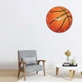 thumbnail image 3 of Relojes colgantes modernos, adorno decorativo, silencioso, sin tictac, reloj de pared, baloncesto, decorativo para oficina, dormitorio, habitación de, 3 of 8