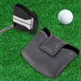 thumbnail image 5 of Haosy Space Gray Golf Mallet Putter Cover Strong Magnetic Leather Golf Club Headcover Closure, 5 of 7