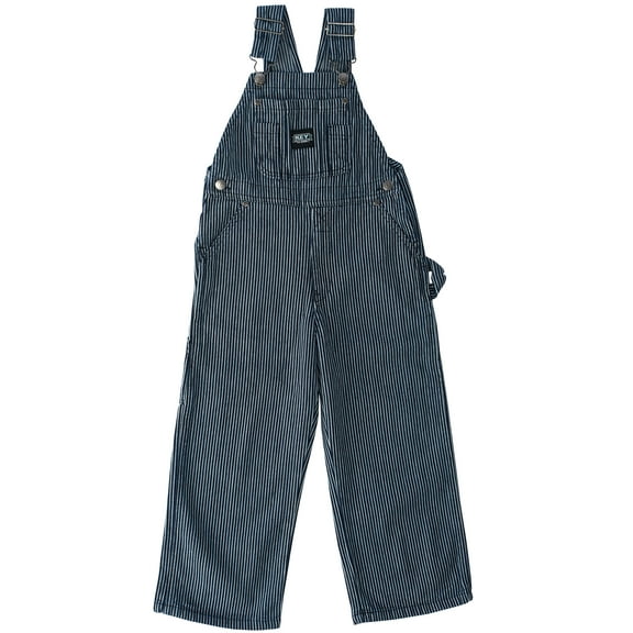Kids Bib Overall - Hickory Stripe