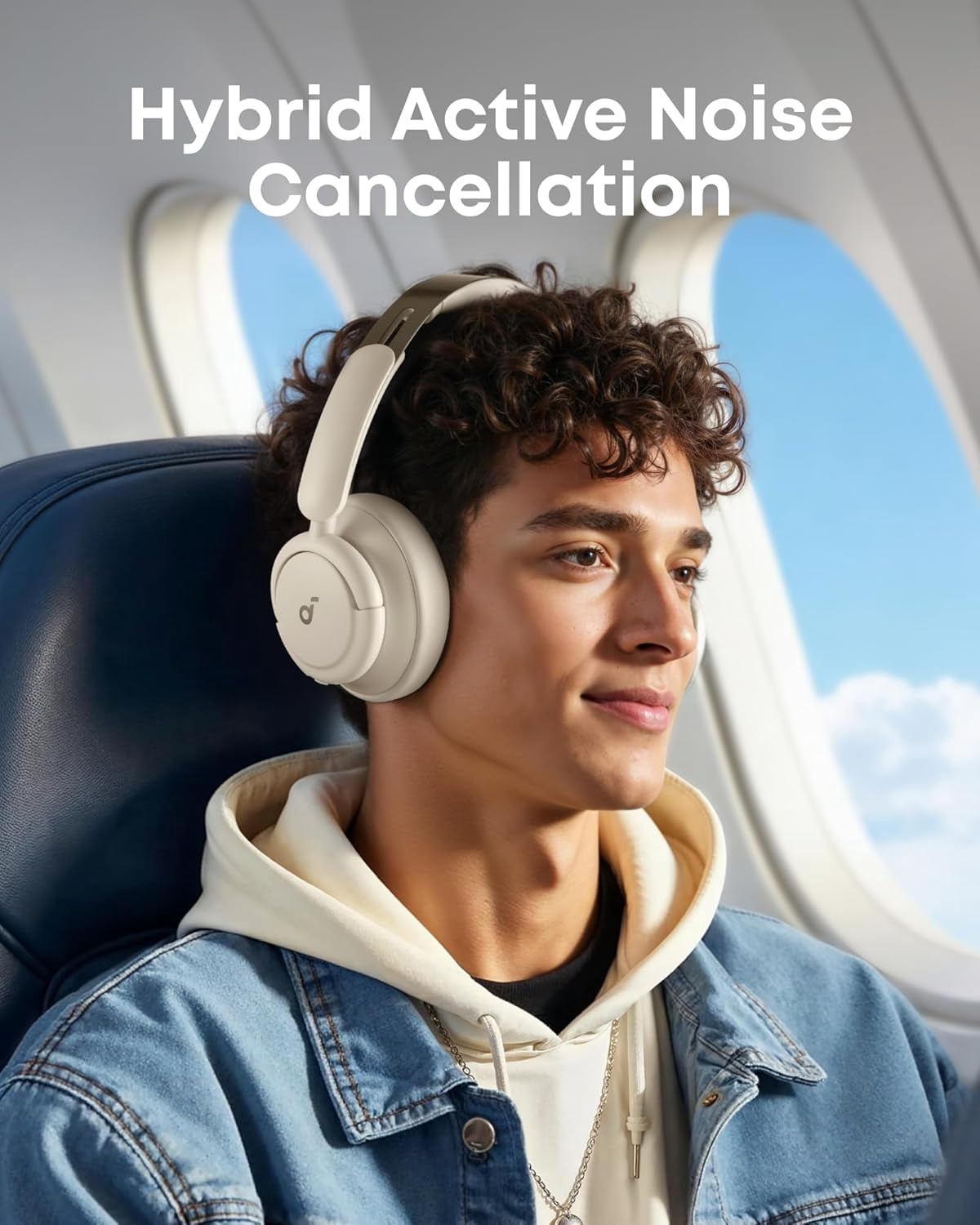 Restored like new Soundcore Life Q30 Hybrid Active Noise Cancelling Headphones with Multiple Modes, Hi-Res Sound, Custom EQ via App, 40H Playtime (Refurbished)