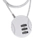 thumbnail image 2 of Candado para casco de motocicleta Candado para ciclismo Mini mochila universal Plata, 2 of 2