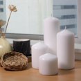 thumbnail image 2 of Mainstays Unscented 3PK White Pillar Candles, 2 of 7