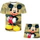 thumbnail image 1 of Baby Mickey Mouse Sets Girls Fashion Disney Suits Summer Short Sleeve Tops Tees+Short Trousers 2pcs/Outfits Clothing 1-14 Years7T Gao Jinjia LED, 1 of 2