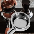 thumbnail image 1 of Portafiltro sin fondo para cafetera, cesta de filtro, portafiltro para máquina de café, piezas de accesorios para Barista con recipiente para polvo Soledad Portafiltro para cafetera, 1 of 10