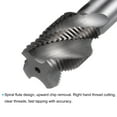thumbnail image 3 of 1-12 UNF 2B High Speed Steel(HSS) Uncoated Machine Spiral Flutes Thread Tap, 3 of 5