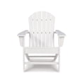 thumbnail image 3 of Bowery Hill Modern / Contemporary Adirondack Chair in White Finish, 3 of 8