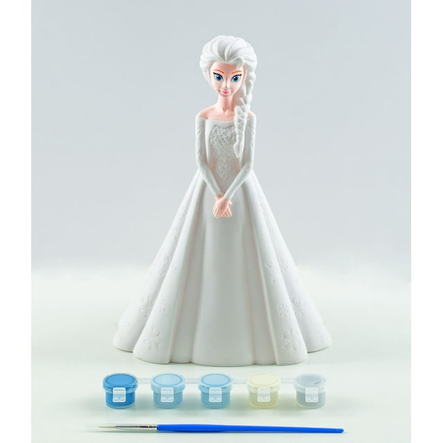 Disney Frozen Paint Your Own Elsa Coin Bank
