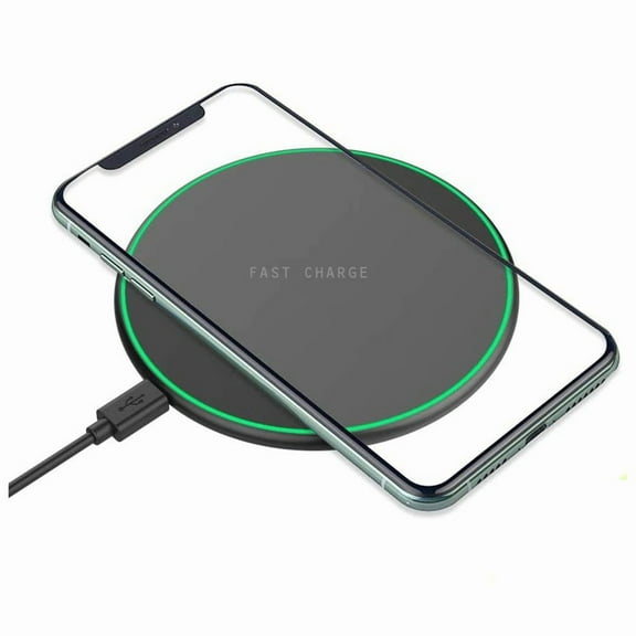 Fast 15W Wireless Charger for Samsung Galaxy S24 FE - Charging Pad Slim Quick Charge for Galaxy S24 FE