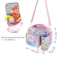 thumbnail image 2 of IvyH Kids Insulated Lunch Bag With Bottle Holder Adjustable Shoulder Strap Reusable Water Resistant Cartoon Lunchbag, 2 of 11