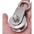 thumbnail image 4 of 304 stainless steel rope pulley block, maximum load 200kg, 4 of 5