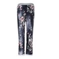 thumbnail image 4 of Pantalones de yoga Gibobby para Mujer jogging informales estampado de mezclilla imitación Negro M, 4 of 5