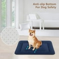 thumbnail image 3 of PROCIPE Soft Pet Bed Washable Crate Mat Non-Slip Dog Kennel Pad Blue, 3 of 8