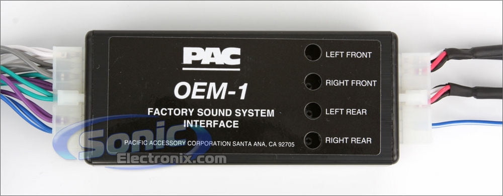 Pac AOEM-FRD24 Amplifier Integration Interface For Ford/Lincoln/Mercury Vehicles