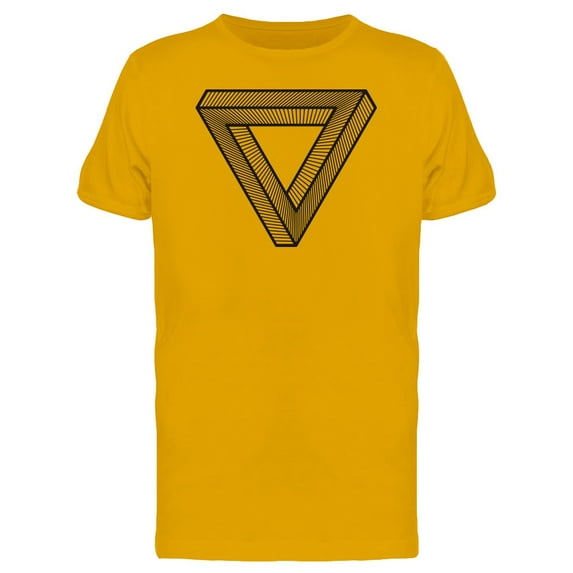 Impossible Triangle Line Art Tee Men's -Image by Shutterstock