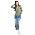 thumbnail image 5 of Sueter acanalado con botones Roman Fashion /Juvenil, 3157 (Verde militar) verde G, 5 of 5