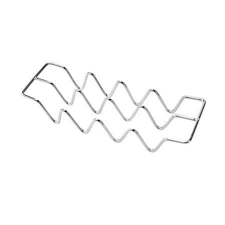 

Stainless Steel Taco Rack Restaurant Pancake Stand Desktop Chicken Rolls Holder
